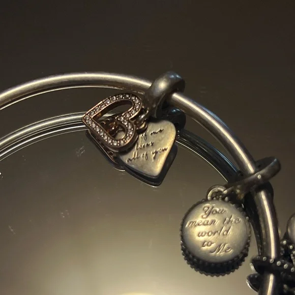 Authentic PANDORA Celestial
Limited Edition 925 Bangle with 4 charms for mom - Picture 7 of 16